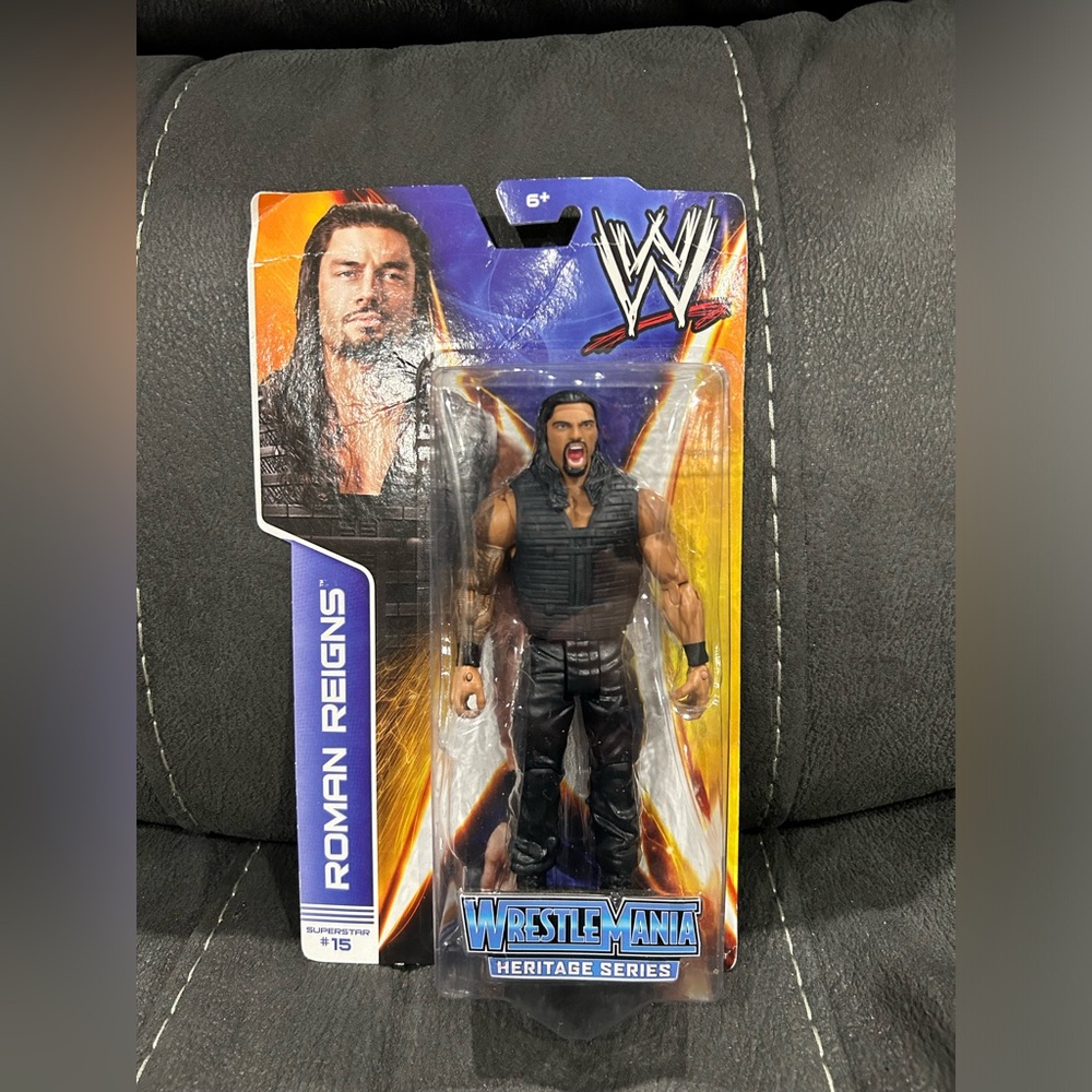 💚2 FOR 25 LISTING SALE💚 Roman Reigns WWE Wrestlemania Heritage! Mattel